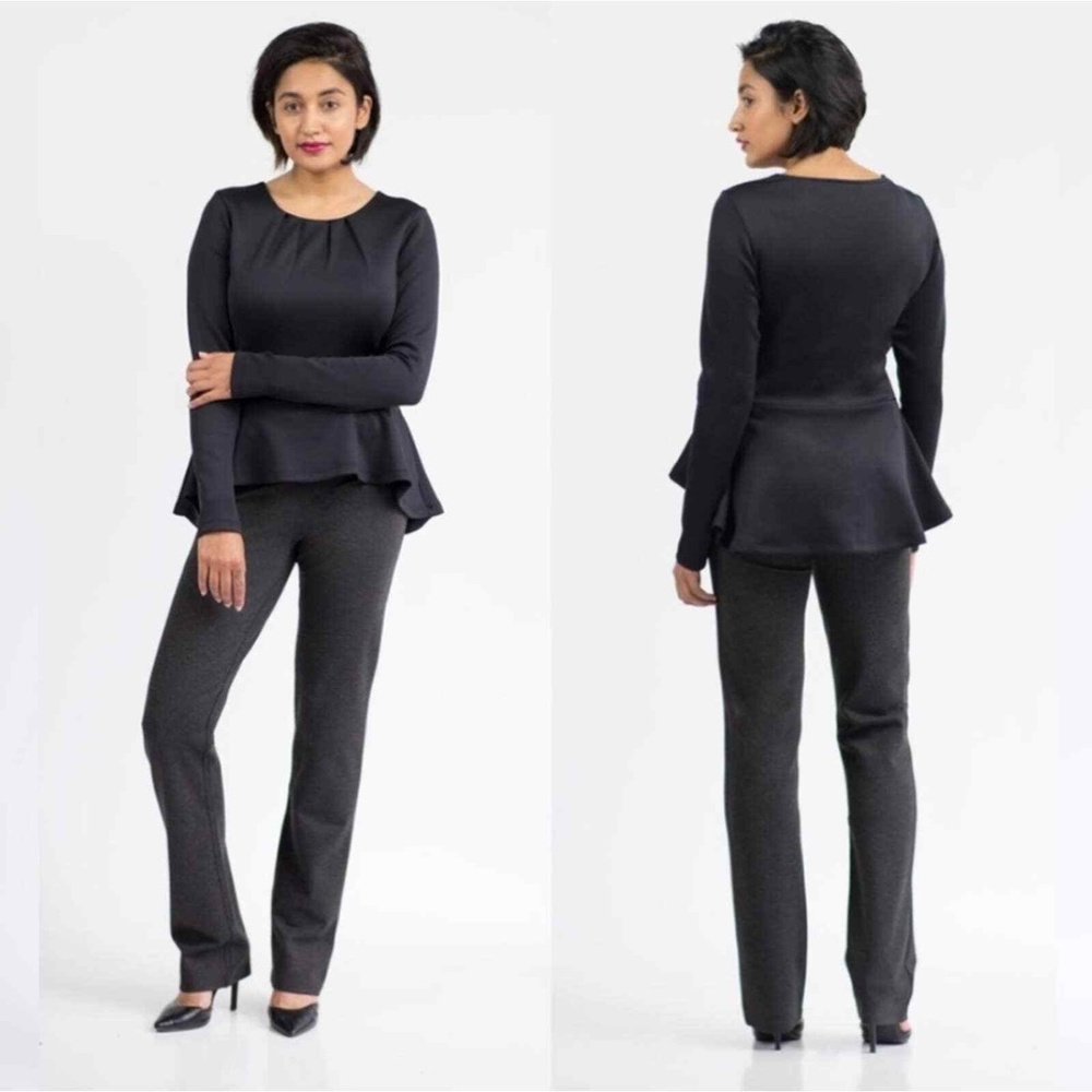 NEW Betabrand Billion Dollar Blouse, Black, Small